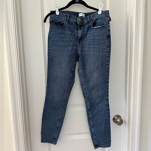 LOFT Dark Blue Ankle Jeans